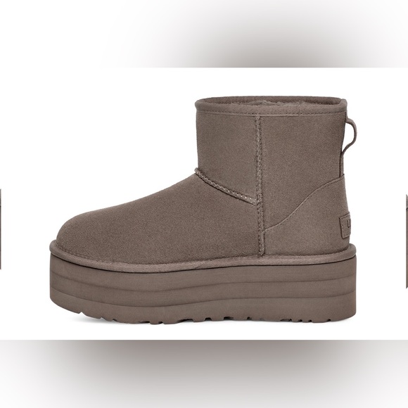 UGG WOMEN'S CLASSIC MINI PLATFORM BOOTS - Picture 2 of 16